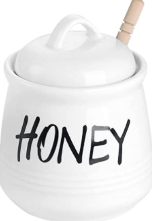 decorative honey container