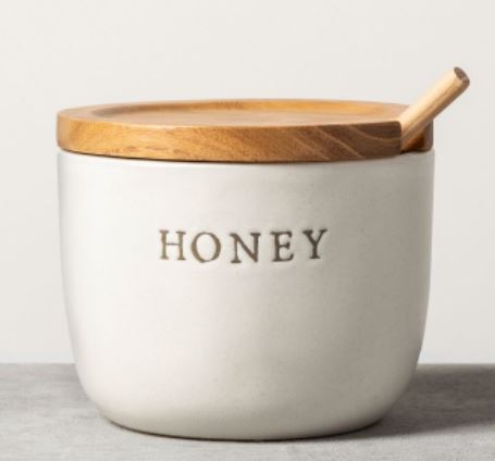 decorative honey jars