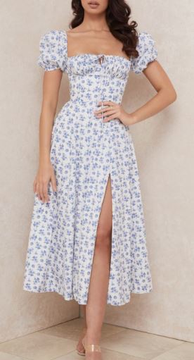 Hydra Top - White Floral  Elegant summer outfits, Chic summer outfits,  Beautiful summer dresses