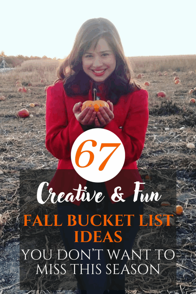 Autumn bucket list