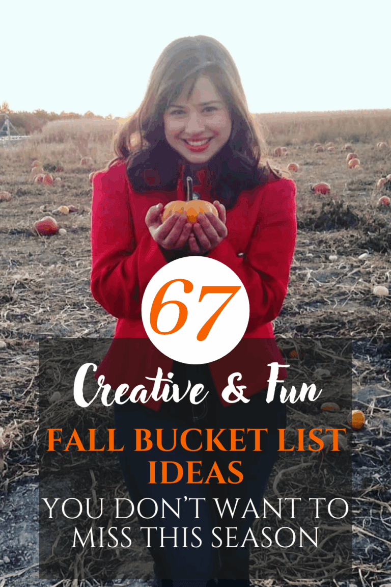 67 Ultimate Autumn Bucket List Activities For You To Do This Fall