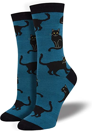 Black cat socks