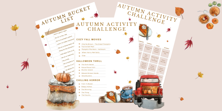 FREE Downloadable Autumn Bucket List Guide