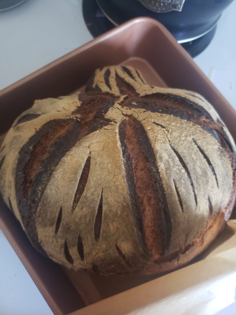 Pumpkin Shaped bread