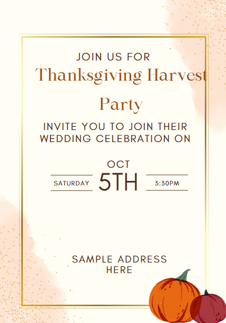 Thanksgiving Party Ideas