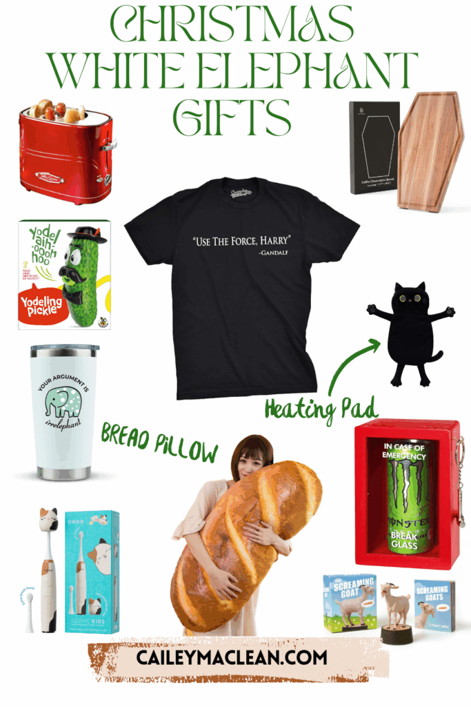 top white elephant gift