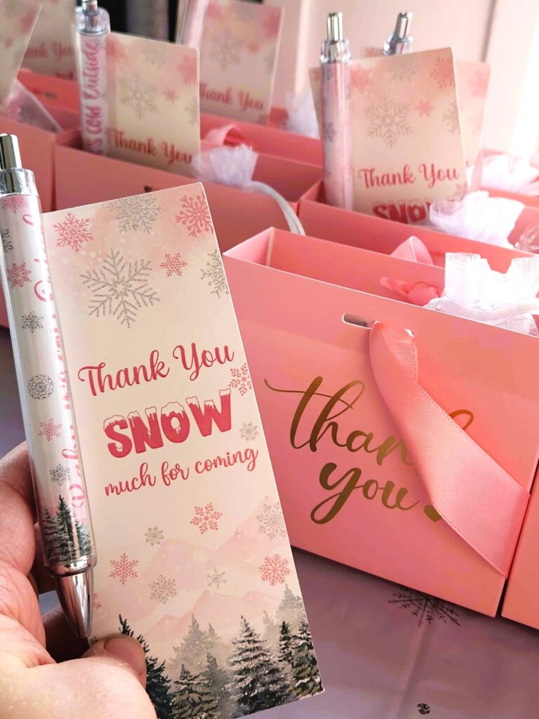 BABY SHOWER PARTY FAVORS GIRL