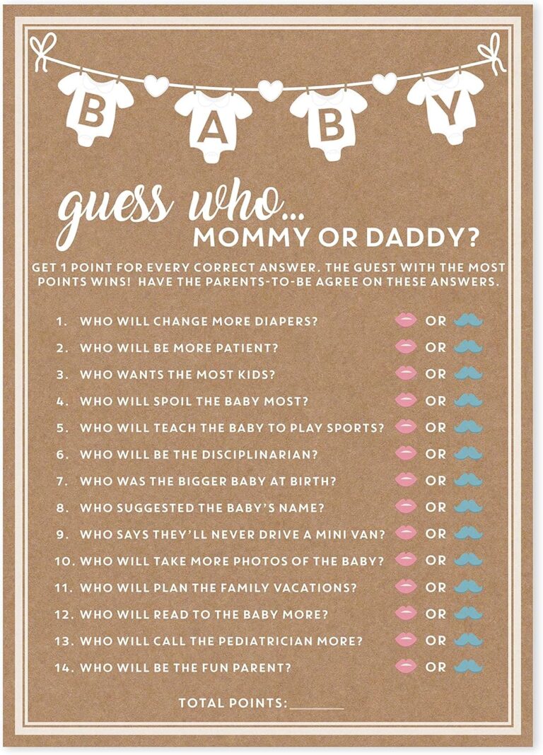 18 Interactive Baby Shower Game Ideas I Would Personally Vouch For