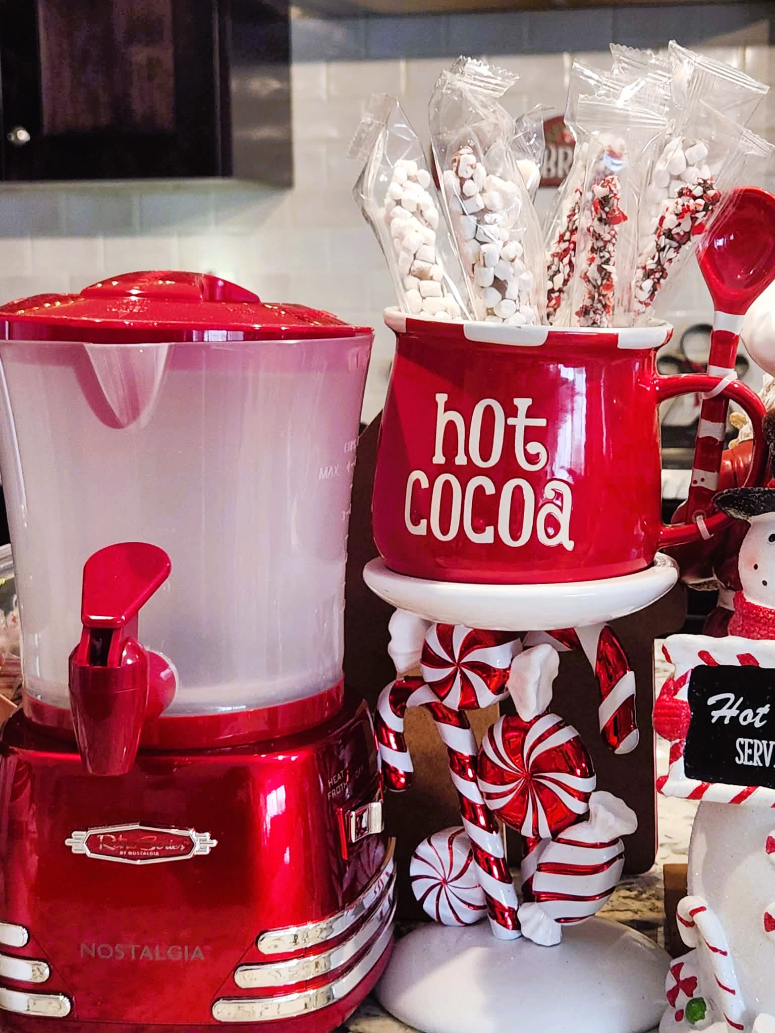 hot cocoa bar ideas christmas