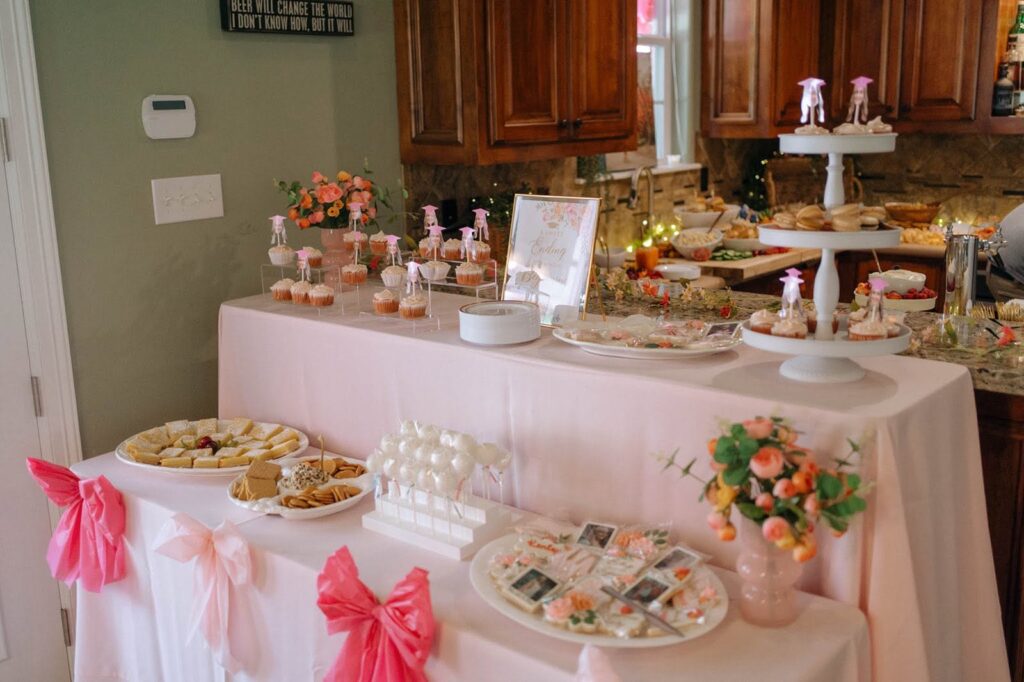graduation dessert table
