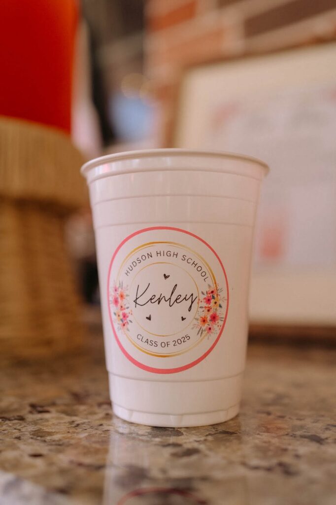 graduation party cups