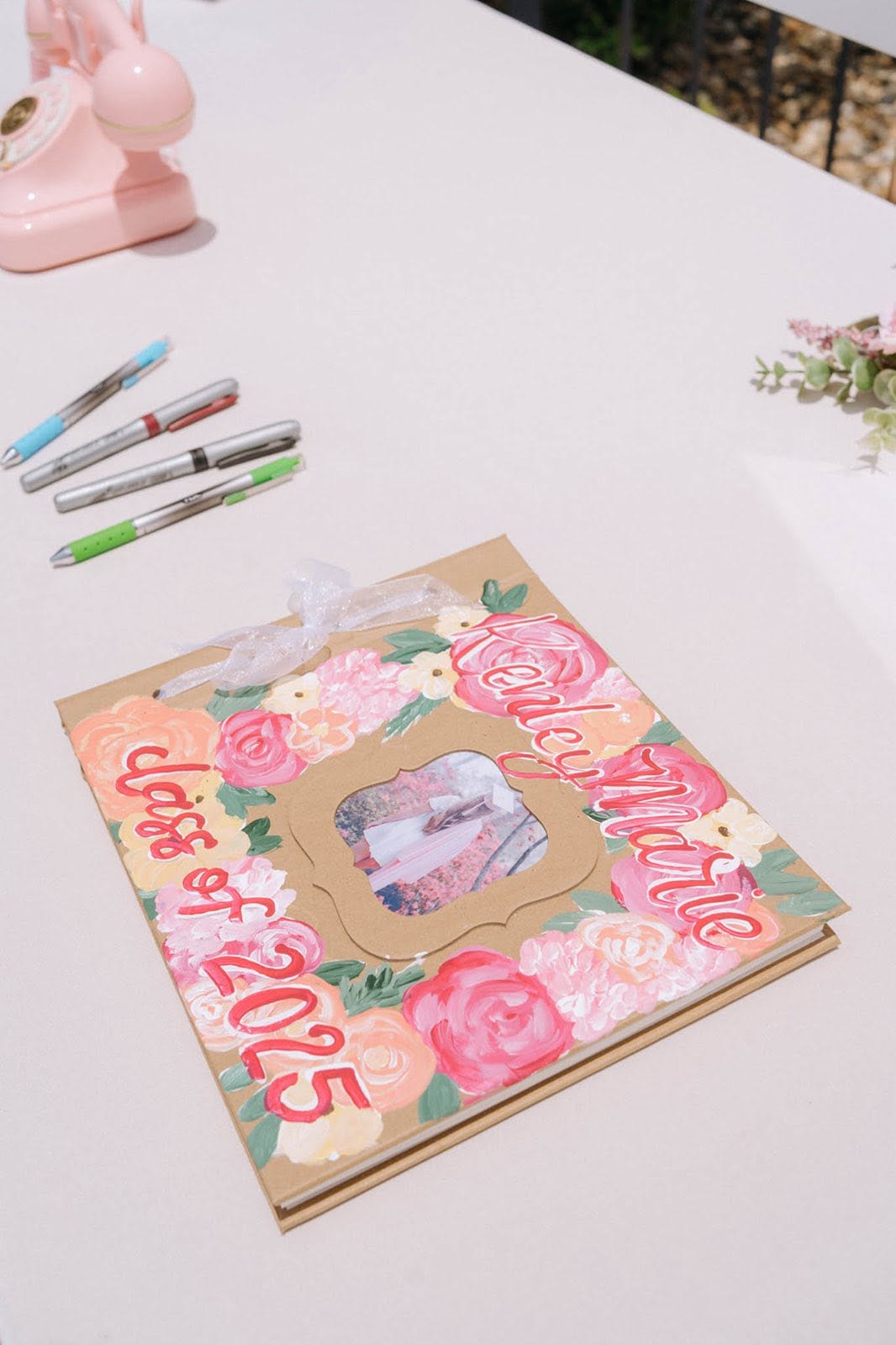 graduation signing book