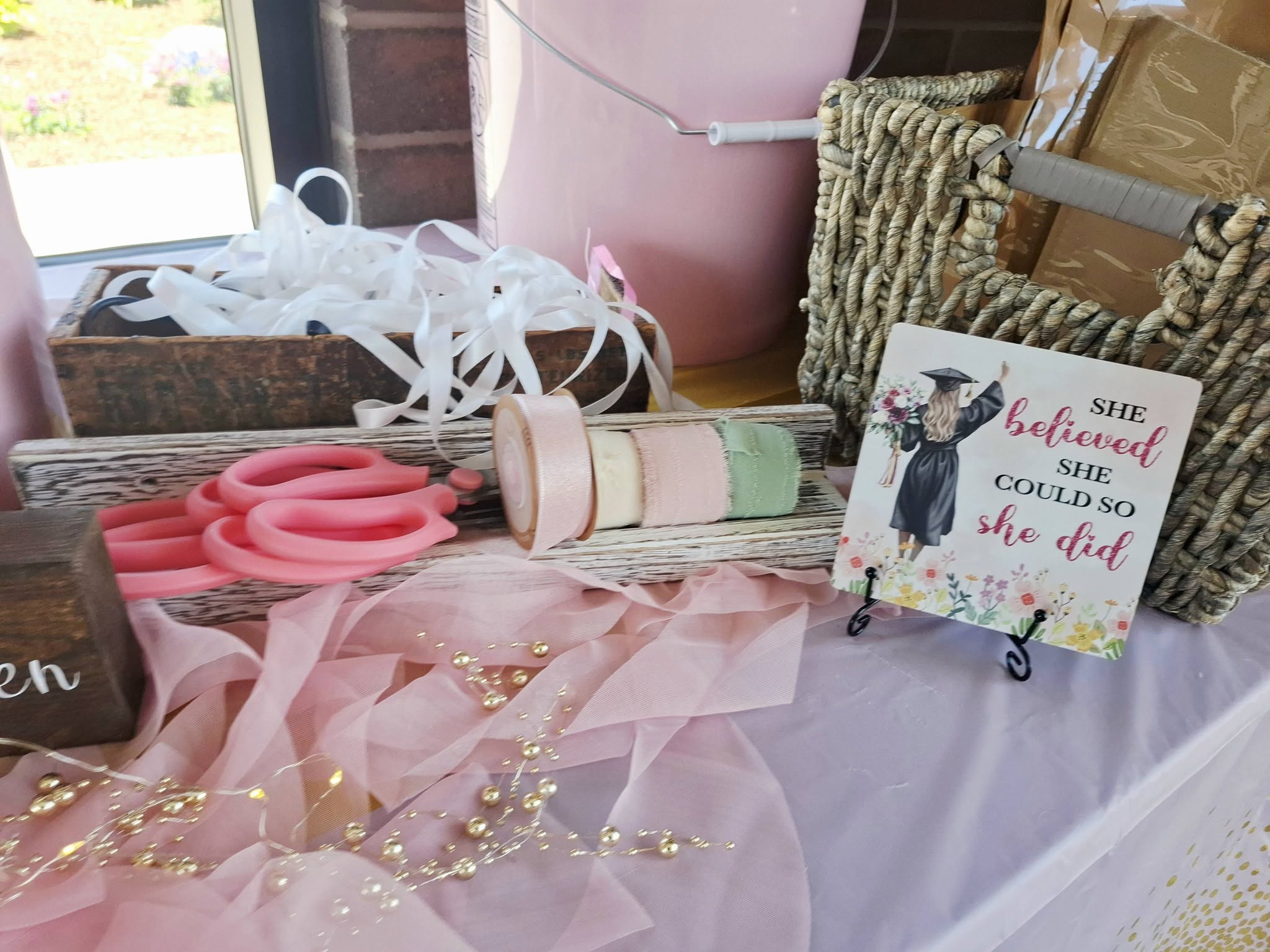 diy graduation party centerpieces