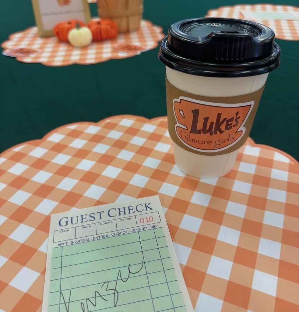Gilmore Girls baby shower theme