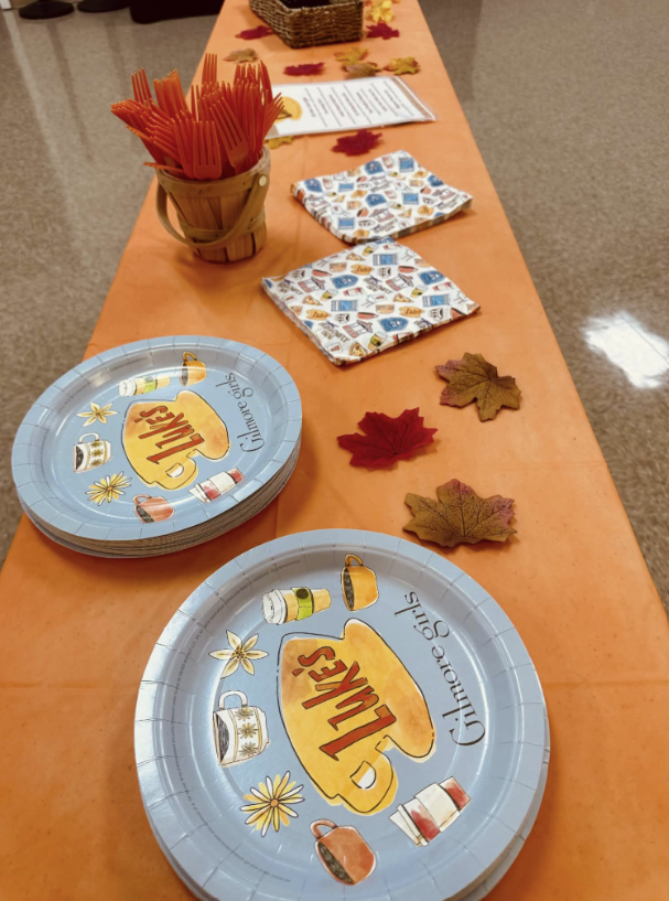 gilmore girls baby shower theme