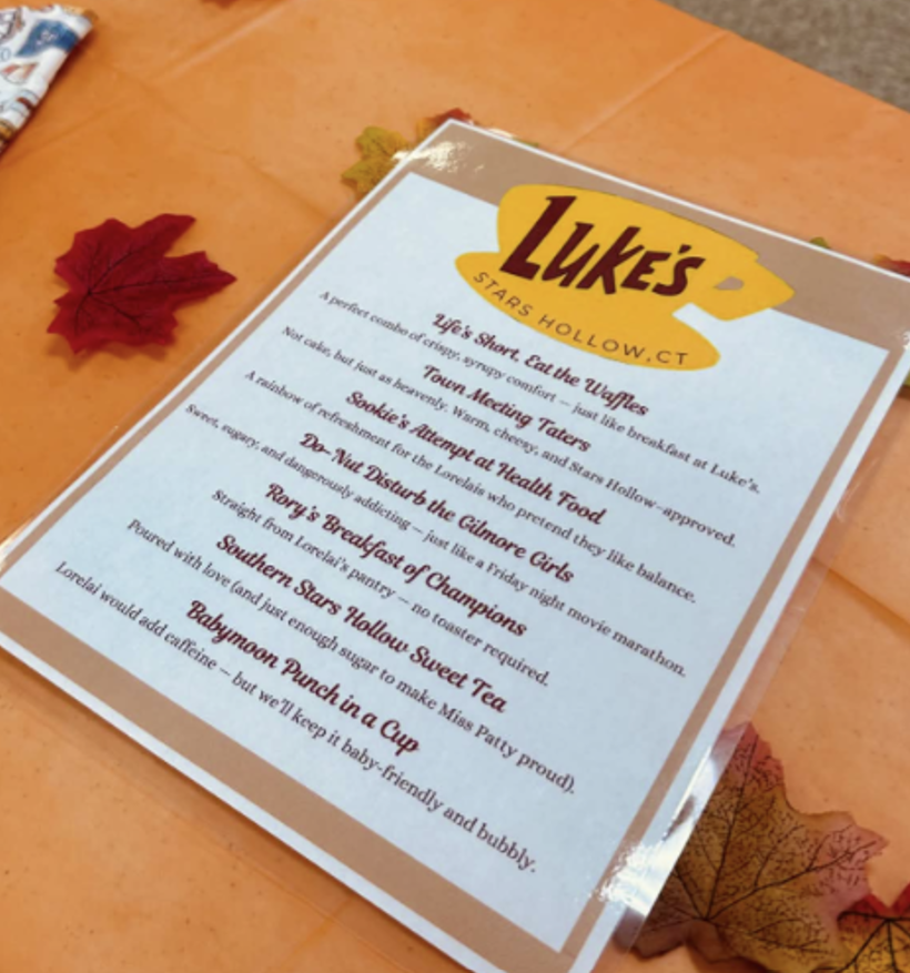 GILMORE GIRLS FOOD
